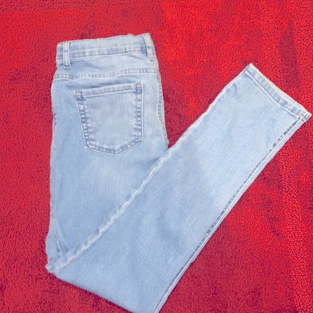 Light blue jeans